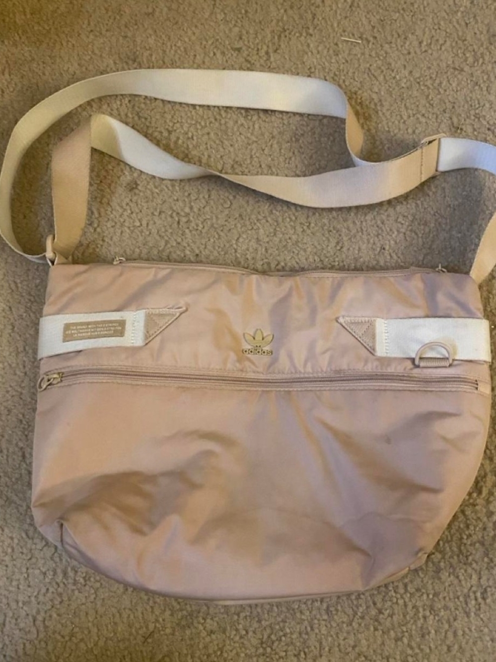 adidas Pink Crossbody Shoulder Bag
